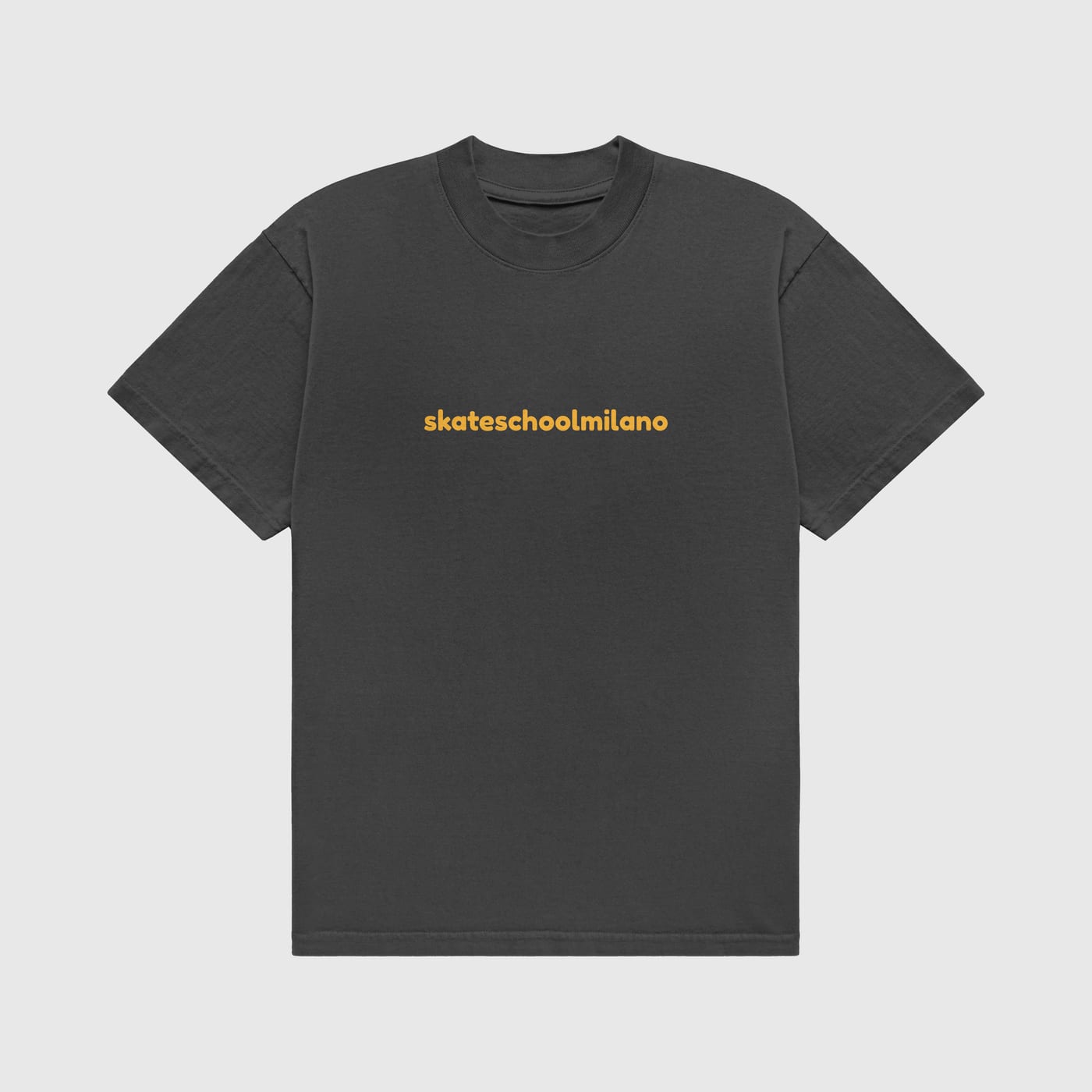 T-shirt SSMI nera, fronte